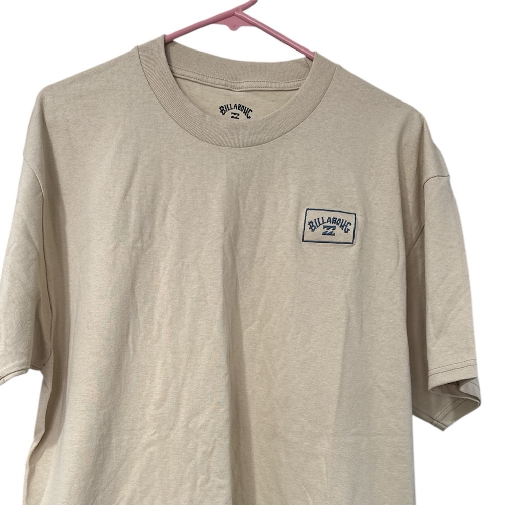 Billabong Cream Short Sleeve Tee